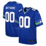 Camiseta NFL Game Nino Seattle Seahawks Retro Personalizada Royal