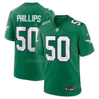 Camiseta NFL Game Philadelphia Eagles Jaelan Phillips Alterno 2 Verde