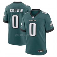 Camiseta NFL Game Philadelphia Eagles Marquise Brown Verde