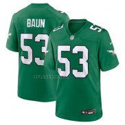 Camiseta NFL Game Philadelphia Eagles Zack Baun Alterno Verde