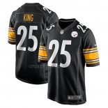 Camiseta NFL Game Pittsburgh Steelers Desmond King Negro