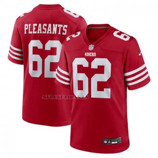 Camiseta NFL Game San Francisco 49ers Austen Pleasants Rojo