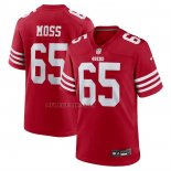 Camiseta NFL Game San Francisco 49ers Drew Moss Rojo