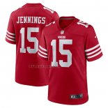 Camiseta NFL Game San Francisco 49ers Jauan Jennings Rojo