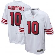 Camiseta NFL Game San Francisco 49ers Jimmy Garoppolo Alterno Blanco