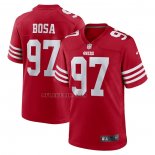 Camiseta NFL Game San Francisco 49ers Nick Bosa 97 Rojo