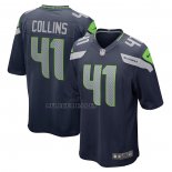 Camiseta NFL Game Seattle Seahawks Alex Collins Azul