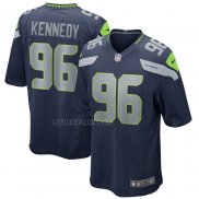 Camiseta NFL Game Seattle Seahawks Cortez Kennedy Retired Azul