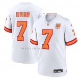 Camiseta NFL Game Tampa Bay Buccaneers Bucky Irving 50th Season 76 Blanco