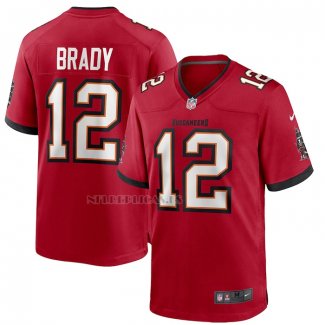 Camiseta NFL Game Tampa Bay Buccaneers Tom Brady Rojo