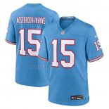 Camiseta NFL Game Tennessee Titans Nick Westbrook-Ikhine Throwback Azul