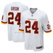 Camiseta NFL Game Washington Commanders Antonio Gibson Blanco