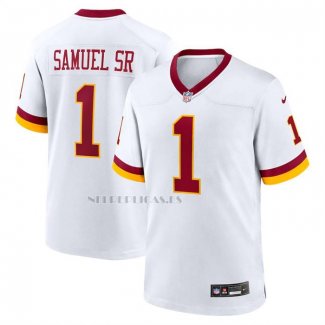 Camiseta NFL Game Washington Commanders Deebo Samuel Sr Super Bowl Era Blanco