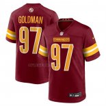 Camiseta NFL Game Washington Commanders Eddie Goldman Rojo