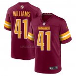 Camiseta NFL Game Washington Commanders Jonathan Williams 41 Rojo