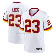 Camiseta NFL Game Washington Commanders Trey Amos Blanco