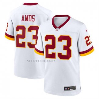 Camiseta NFL Game Washington Commanders Trey Amos Blanco