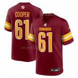 Camiseta NFL Game Washington Commanders Tyler Cooper Rojo