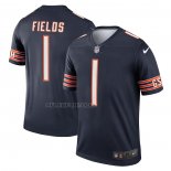 Camiseta NFL Legend Chicago Bears Justin Fields Legend Azul