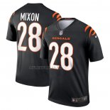 Camiseta NFL Legend Cincinnati Bengals Joe Mixon Legend Negro