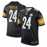 Camiseta NFL Legend Pittsburgh Steelers Joey Porter Jr. Negro
