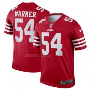 Camiseta NFL Legend San Francisco 49ers Fred Warner Legend Rojo