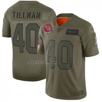 Camiseta NFL Limited Arizona Cardinals Pat Tillman 2019 Salute to Service Retired Verde