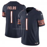 Camiseta NFL Limited Chicago Bears Justin Fields Vapor F.U.S.E. Azul