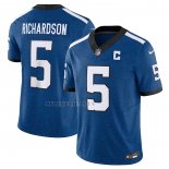 Camiseta NFL Limited Indianapolis Colts Anthony Richardson Alterno Vapor F.U.S.E. Azul