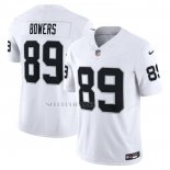 Camiseta NFL Limited Las Vegas Raiders Brock Bowers Vapor F.U.S.E. Blanco