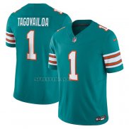 Camiseta NFL Limited Miami Dolphins Tua Tagovailoa Vapor F.U.S.E. Verde