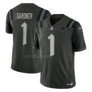 Camiseta NFL Limited New York Jets Ahmad Sauce Gardner 2025 Rivalries Collection Verde