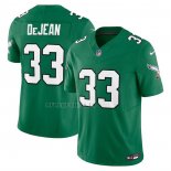 Camiseta NFL Limited Philadelphia Eagles Cooper DeJean Vapor F.U.S.E. 2nd Alternate Verde