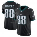 Camiseta NFL Limited Philadelphia Eagles Dallas Goedert Vapor F.U.S.E. Negro