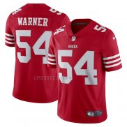 Camiseta NFL Limited San Francisco 49ers Fred Warner Vapor Rojo