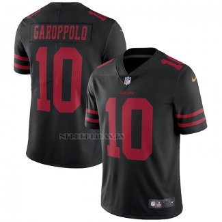 Camiseta NFL Limited San Francisco 49ers Jimmy Garoppolo Vapor Untouchable Negro