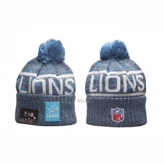Gorro Beanie Detroit Lions New Era Sideline Azul