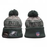 Gorro Beanie Philadelphia Eagles Sideline Verde Gris