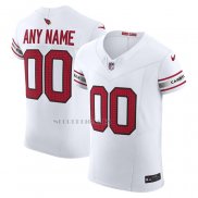 Camiseta NFL Elite Arizon Cardinals Vapor F.U.S.E. Personalizada Blanco
