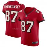 Camiseta NFL Elite Tampa Bay Buccaneers Rob Gronkowski Vapor Rojo
