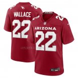 Camiseta NFL Game Arizona Cardinals K'Von Wallace Rojo