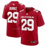 Camiseta NFL Game Arizona Rojos Denzel Burke Rojo