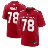 Camiseta NFL Game Arizona Rojos Josh Fryar Rojo