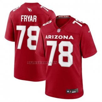Camiseta NFL Game Arizona Rojos Josh Fryar Rojo