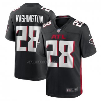 Camiseta NFL Game Atlanta Falcons Carlos Washington Negro