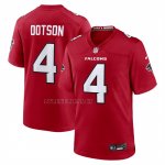 Camiseta NFL Game Atlanta Falcons Jahan Dotson Rojo