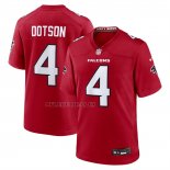 Camiseta NFL Game Atlanta Falcons Jahan Dotson Rojo