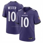 Camiseta NFL Game Baltimore Ravens LaJohntay Wester Violeta1