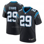 Camiseta NFL Game Carolina Panthers Akayleb Evans Negro