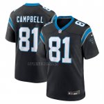 Camiseta NFL Game Carolina Panthers Dalevon Campbell Negro